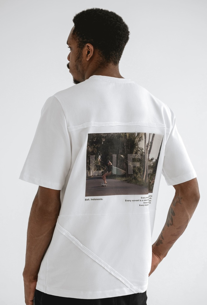 T-shirt SURFSKATE white