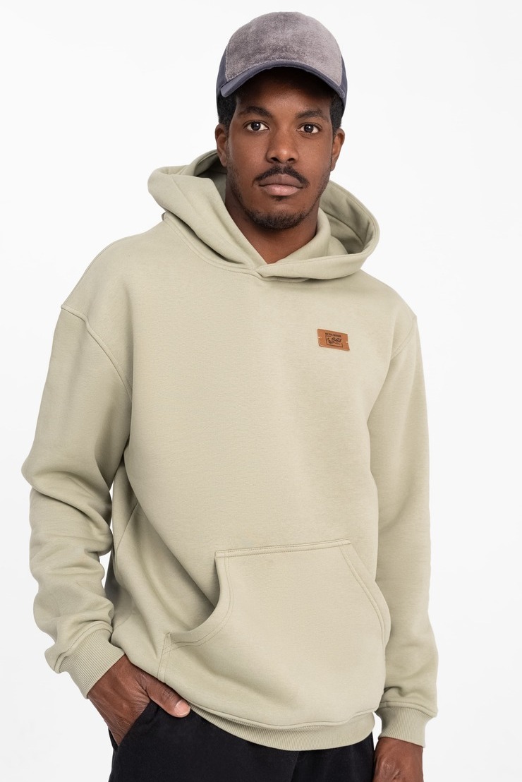 Hoodie SURF TALKS green