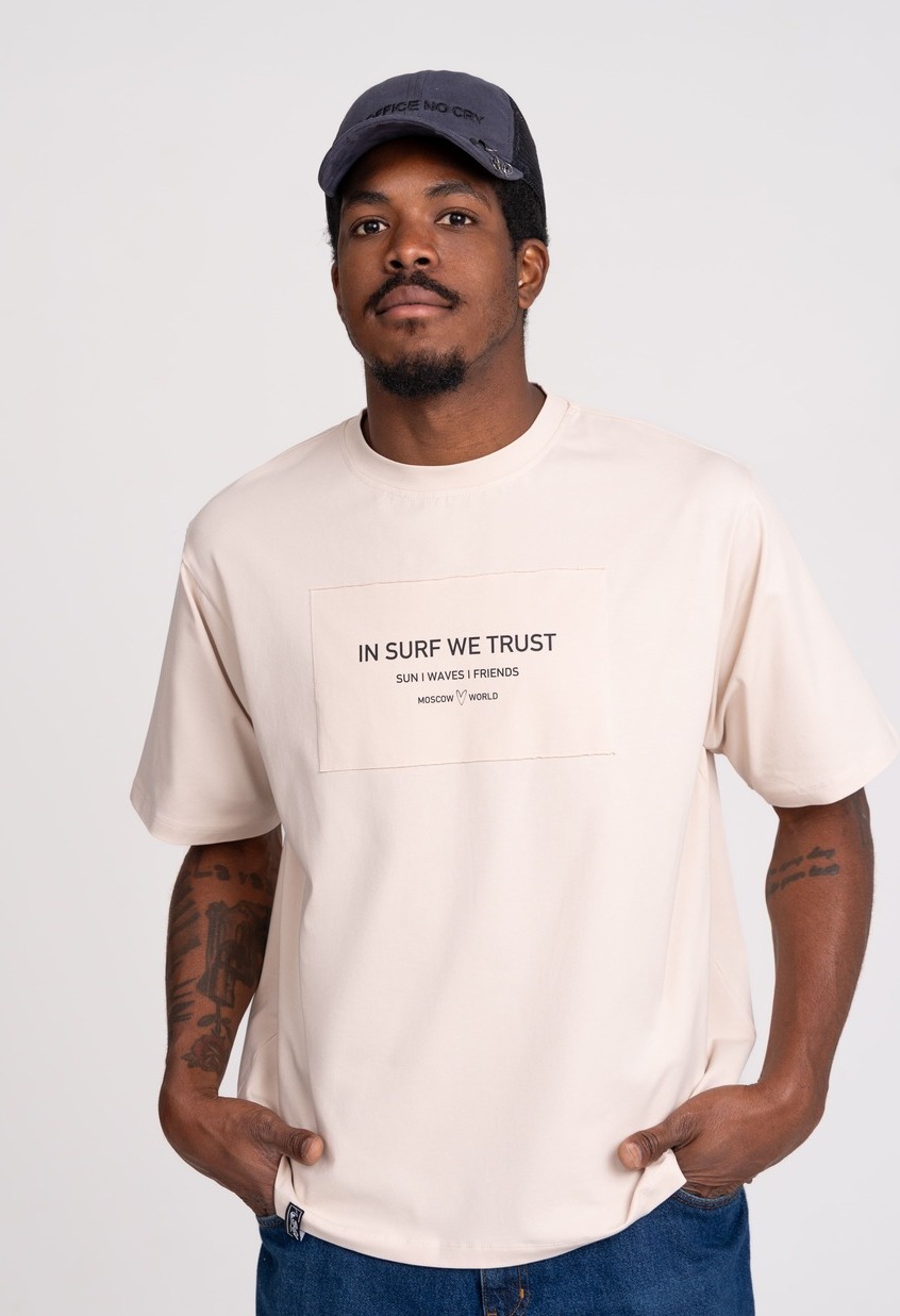 T-shirt IN SURF WE TRUST